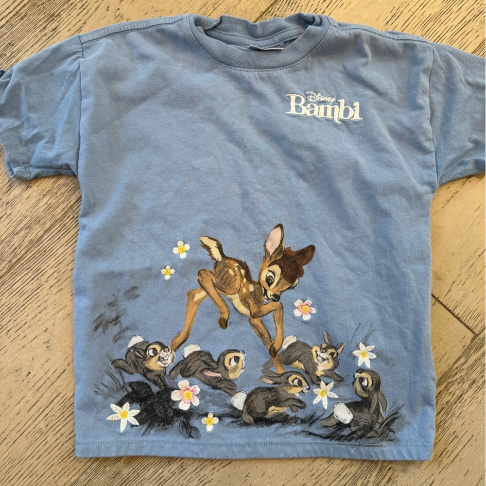Disney Bambi Blue Graphic Tee
